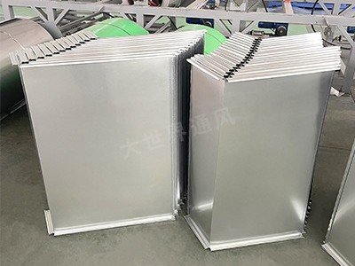 共板法兰半成品与完整法兰风管有什么区别？-[大世界]